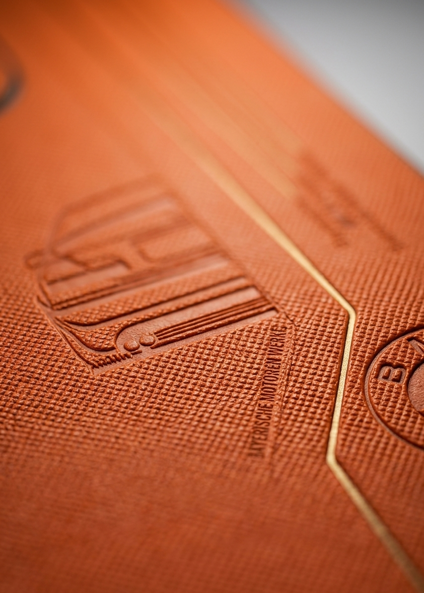 Premium Leather Finish Skin – Performance Orange